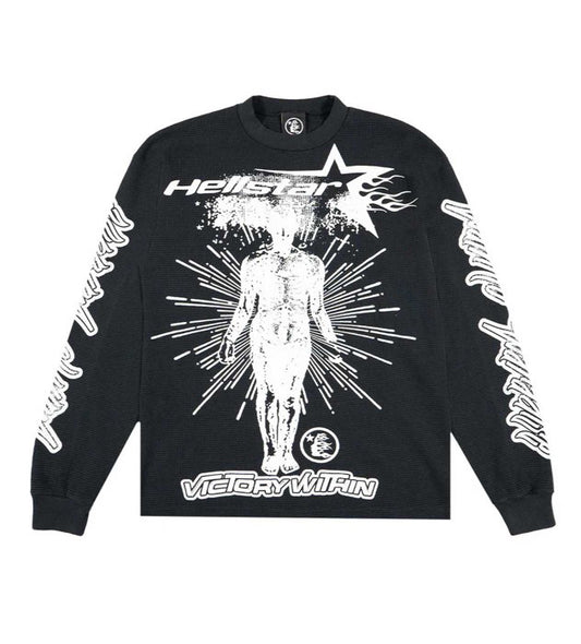 Black long sleeve Hellstar Tee